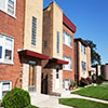 Apartment buildings on Central Avenue